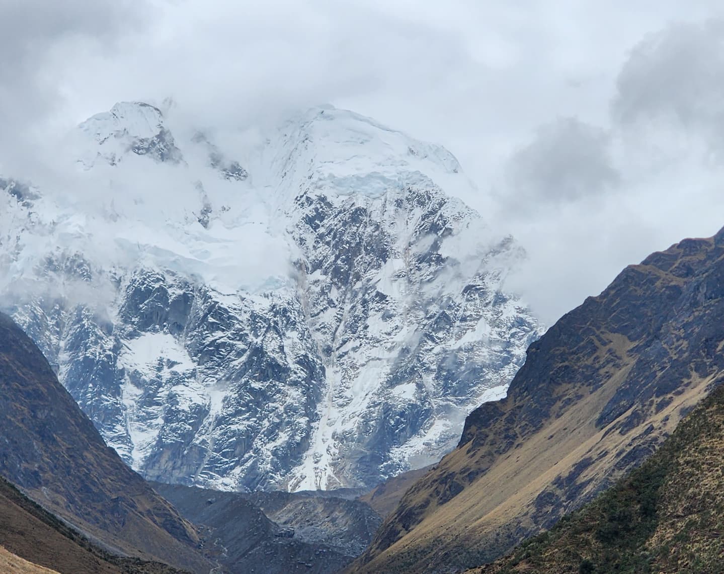 Fotografia del nevado Salkantay en Cusco